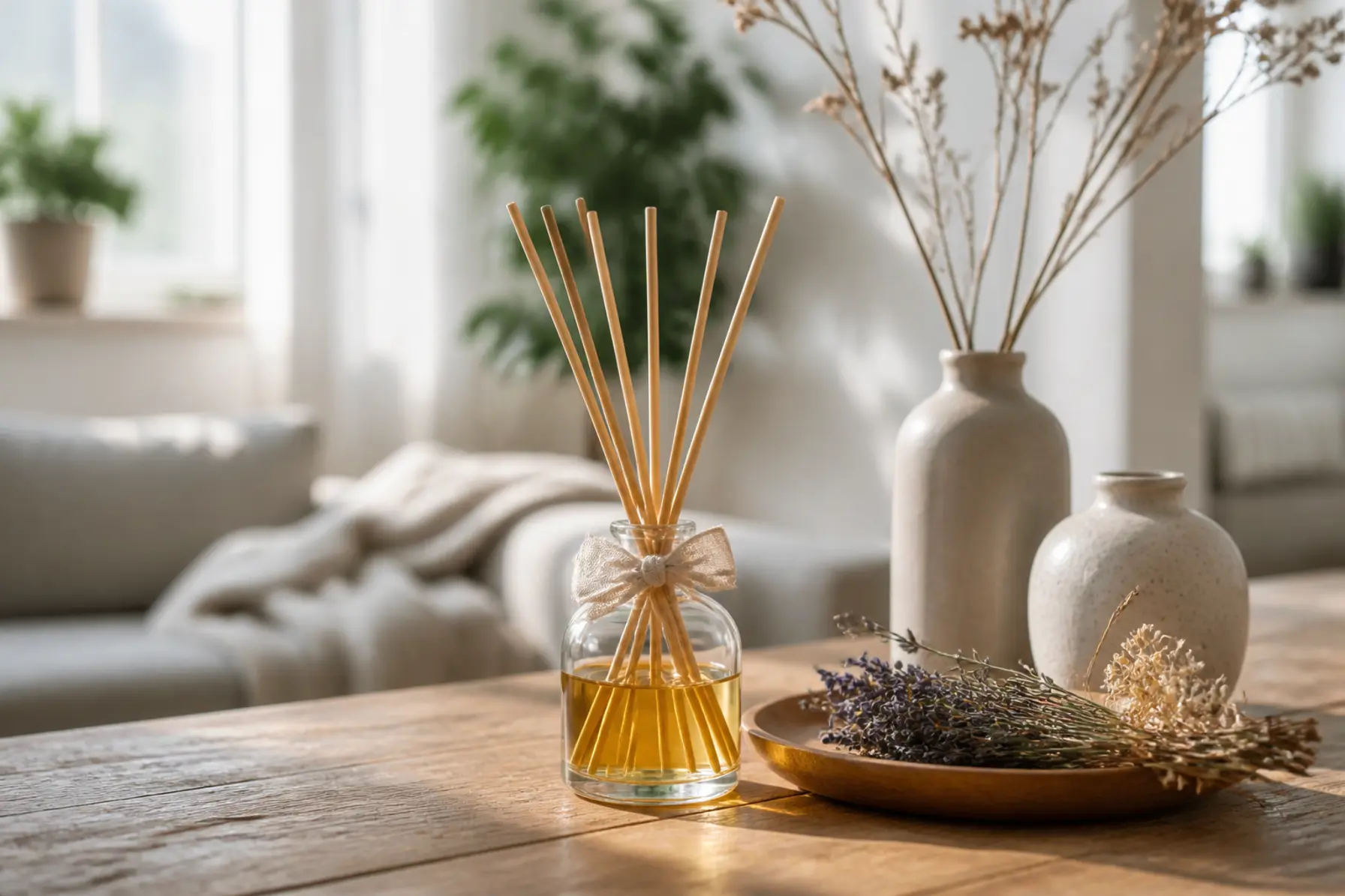 DIY duftpinde med naturlige olier