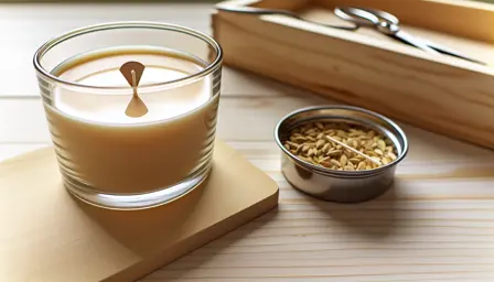 Eftermiddagsro med kardemomme i glas