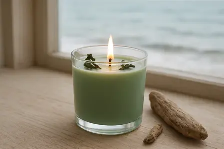 Havbris med tang og drivtømmer