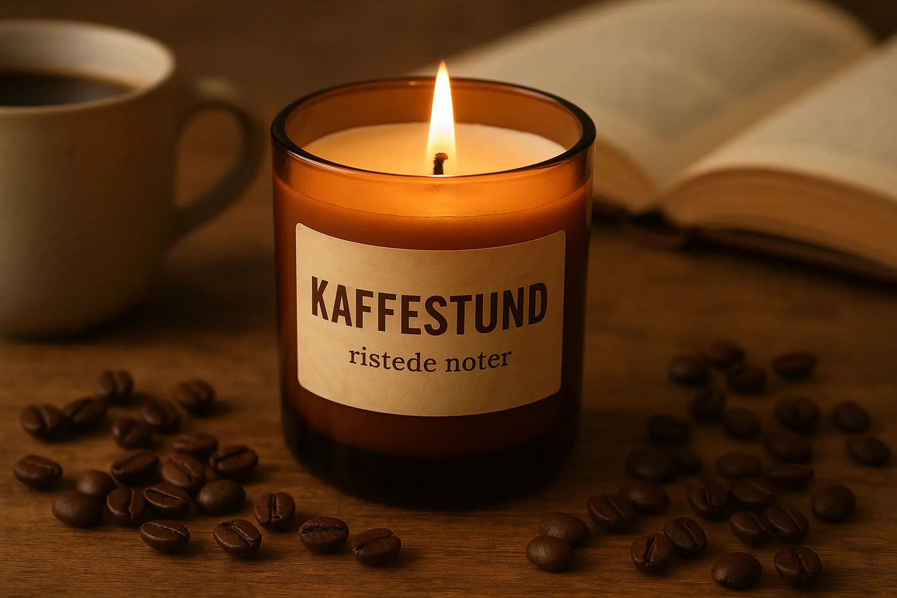 Kaffestund — ristede noter