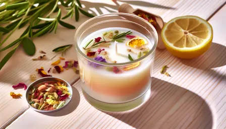 Legende sommerduft med sojavoks og blomster