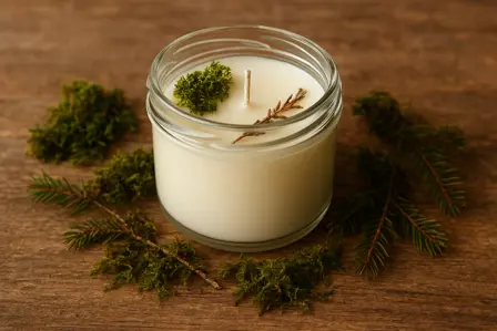 Skovbundsdrøm i glas med sojavoks